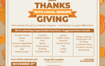 Spread Thanksgiving Cheer: Help Us Provide Baskets for Local Seniors